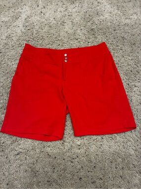 Women’s Casual Red Shorts